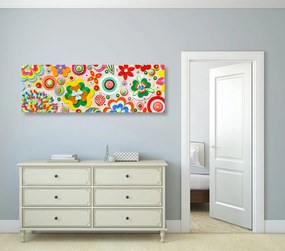 Stampa su tela – Astrazione di fiori