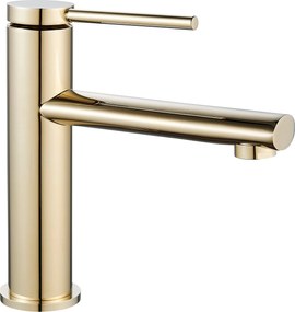 Rubinetto da lavabo REA OVAL GOLD low