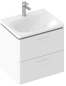 Ravak XJX01250000 - Lavabo da incasso BALANCE 50x46,5 cm ceramica/bianco