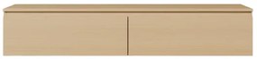 Mobile TV Sospeso 150 cm 2 Ante A Ribalta Rovere Lindberg Lume
