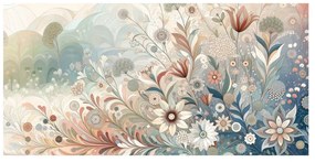 Quadro su tela – Composizione floreale stilizzata