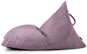 Pouf a sacco per bambini viola con rivestimento in velluto a coste Razzy – SLOWDOWN