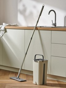 Sinsay - FLOOR MOP & BUCKET - bianco