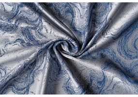 Tenda blu-grigio 140x260 cm Carra - Mendola Fabrics