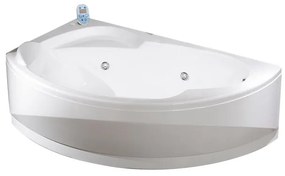 Vasca idromassaggio angolare SAMOA bianco 150 x 85 cm 17 bocchette