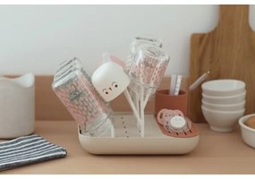 Beaba - Stendibottiglie beige/arancio