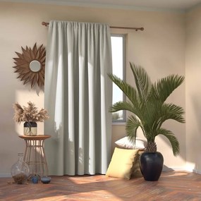 Tenda termoisolante/parzialmente oscurante bianca 140x270 cm Kierra – Restilo