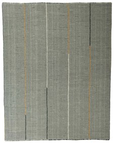 Kilim Tappeto persiano 370x290 Nero (Iran) Tessuto A Mano