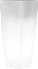 SILENTE - vaso luminoso rgb con pannello solare