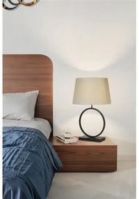 Searchlight EU93101NA - Lampada da tavolo ELEGANT 1xE27/60W/230V colore crema