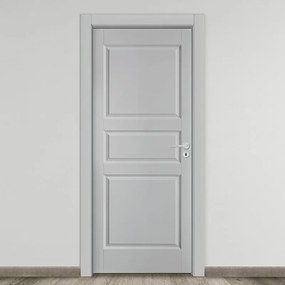 Porta battente New York grigio L 70 x H 210 cm sinistra