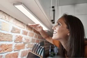 Osram - Lampada sottopensile LINEAR LED con sensore, 4W/5V, 60 cm, grigio