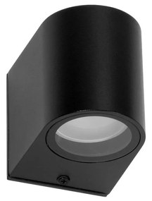 Applique da Esterno Monodirezione IP65 GU10 Stondata - Nero