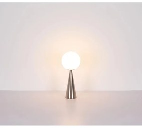 Globo 21031N - Lampada da tavolo PINPAL 1xE27/40W/230V cromo