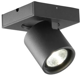 Focus 1 LED Plafoniera 3000K Nero - LIGHT-POINT