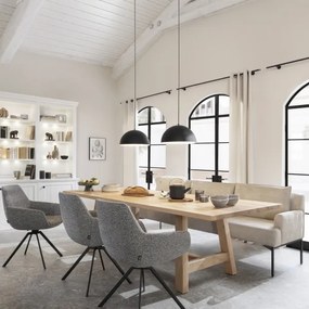 Schöner Wohnen 11728-18 - Lampada a sospensione ALI su cavo 1xE27/25W/230V Ø 38 cm nero