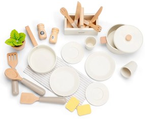 Cucina in legno con lavastoviglie