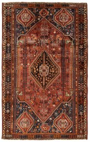 Tappeto 250 x 160 Rosso (Iran) Annodato A Mano
