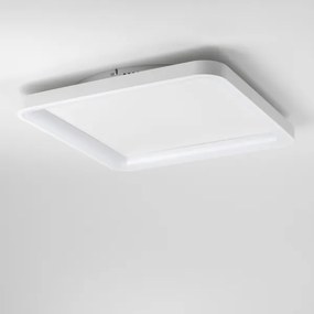 Brilagi - Plafoniera LED dimmerabile FALCON SLIM LED/50W/230V 50x50 cm bianca + telecomando