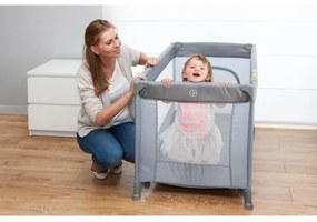 Lionelo - Culla da viaggio STEFI grigio