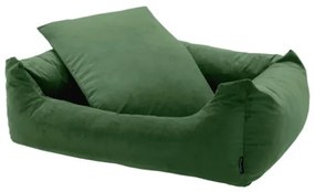 Madison Letto per Cani Velvet 80x67x22 cm Verde