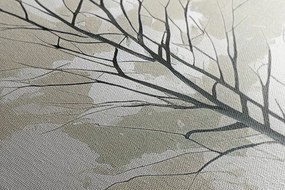 Quadro su tela – Corona autunnale dell'albero