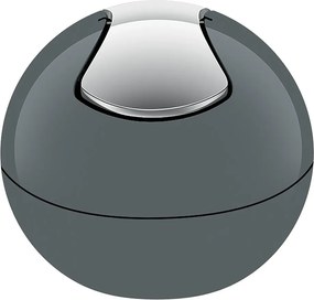 Cestino per la spazzatura grigio scuro in plastica 1 l Bowl – Spirella