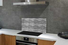 Pannello rivestimento cucina Strisce zebrate irregolari 100x50 cm