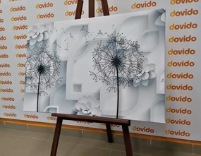 Stampa su tela – Soffione in design moderno
