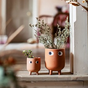 Coprivaso in terracotta ø 12 cm Leggy - Sass &amp; Belle