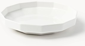 Set di 4 piatti fondi in porcellana Angoli