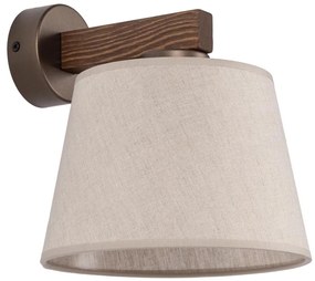 Brilagi - Applique da parete LATTE 1xE27/15W/230V pino/beige