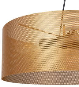 Lampada a sospensione Euluna Zofia, color oro, Ø 50 cm