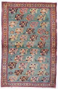 Tappeto orientale 100 x 150 (Indian) Annodato A Mano