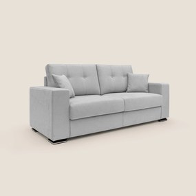 Giove divano in morbido tessuto impermeabile T02 grigio chiaro
