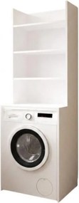 Mobile coprilavatrice Laundry 322 in truciolare B.CO P 58 x L 65 x H 195 cm