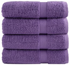 Asciugamani Da Bagno Solund 2 Pz Verdi 100x150 Cm 600 G/m² /