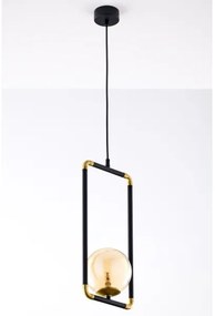 Jupiter 2024 - Lampadario a sospensione con filo ZAFRA 1xG9/10W/230V nero/oro/beige