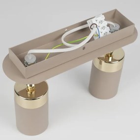 Brilagi - Faretto POKER 2xGU10/25W/230V beige