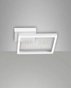 Bard applique bianca 1 luce a led 3000k - 22w - 2160 lm dimmerabile...
