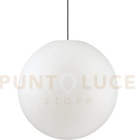 Sole sospensione per esterni 1 luce attacco e27 ip44 sfera in plast...