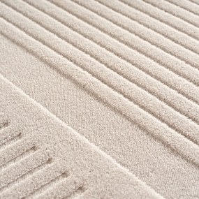 Tappeto color crema lavabile 160x230 cm Pompei 1612 – Ayyildiz Carpets