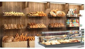 Tubo LED 150cm 25W Pane e prodotti da Forno Colore Bianco Caldo "Oro" CRI 90