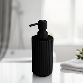 Dispenser di sapone nero 0,28 l Minas - Allstar