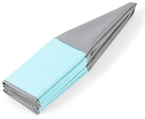 Piscina secca per bambini con palline, Ø 80 cm, blu/grigio