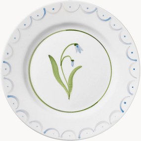 Piatto da colazione dipinto a mano Cottage Flower