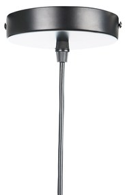 Lampadario rattan beige e naturale 128 cm RAMENA Beliani