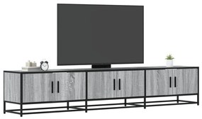 Mobile Porta Tv Grigio Sonoma 210x35x41 Cm İn Truciolato /