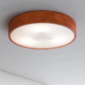 Envostar Kerio plafoniera, Ø47cm, pino rustico