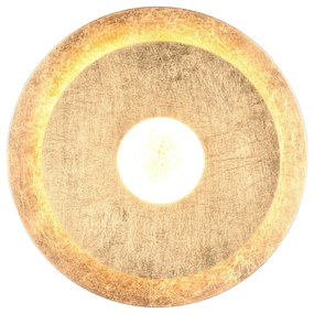 Lampada da parete a LED di colore oro Leano - Trio